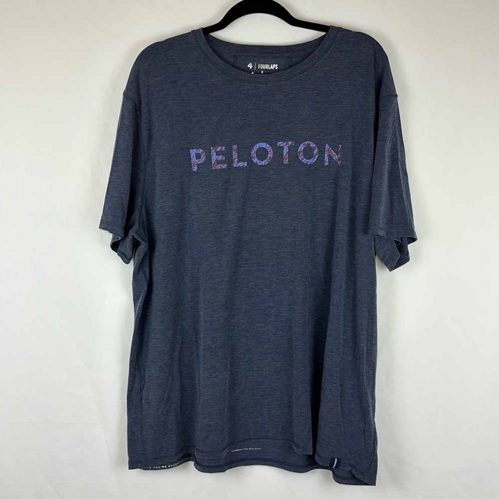 Fourlaps x Peloton Men’s T-Shirt Size XXL Short Sleeve